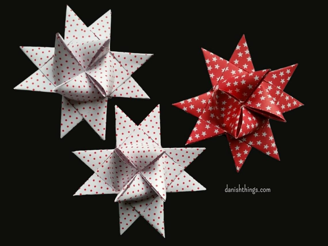 How to make a Froebel star - a classic Danish Christmas decoration - Danish  Things