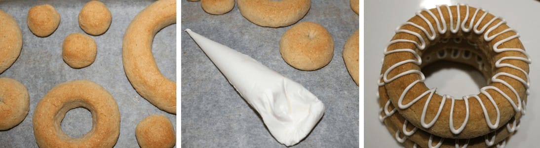 Danish Kransekage tower - marzipan wreath cake or ring cake - a recipe for a classic Danish cake. Use it for weddings, Christmas, New Year, or any party that needs a fancy cake. Find recipes and inspiration @ danishthings.com #DanishThings #kransekage # marzipanwreathcake #ringcake #Danish #tradition #weddingcake #NewYear #christmas #cake #party #classic #festive #tower
