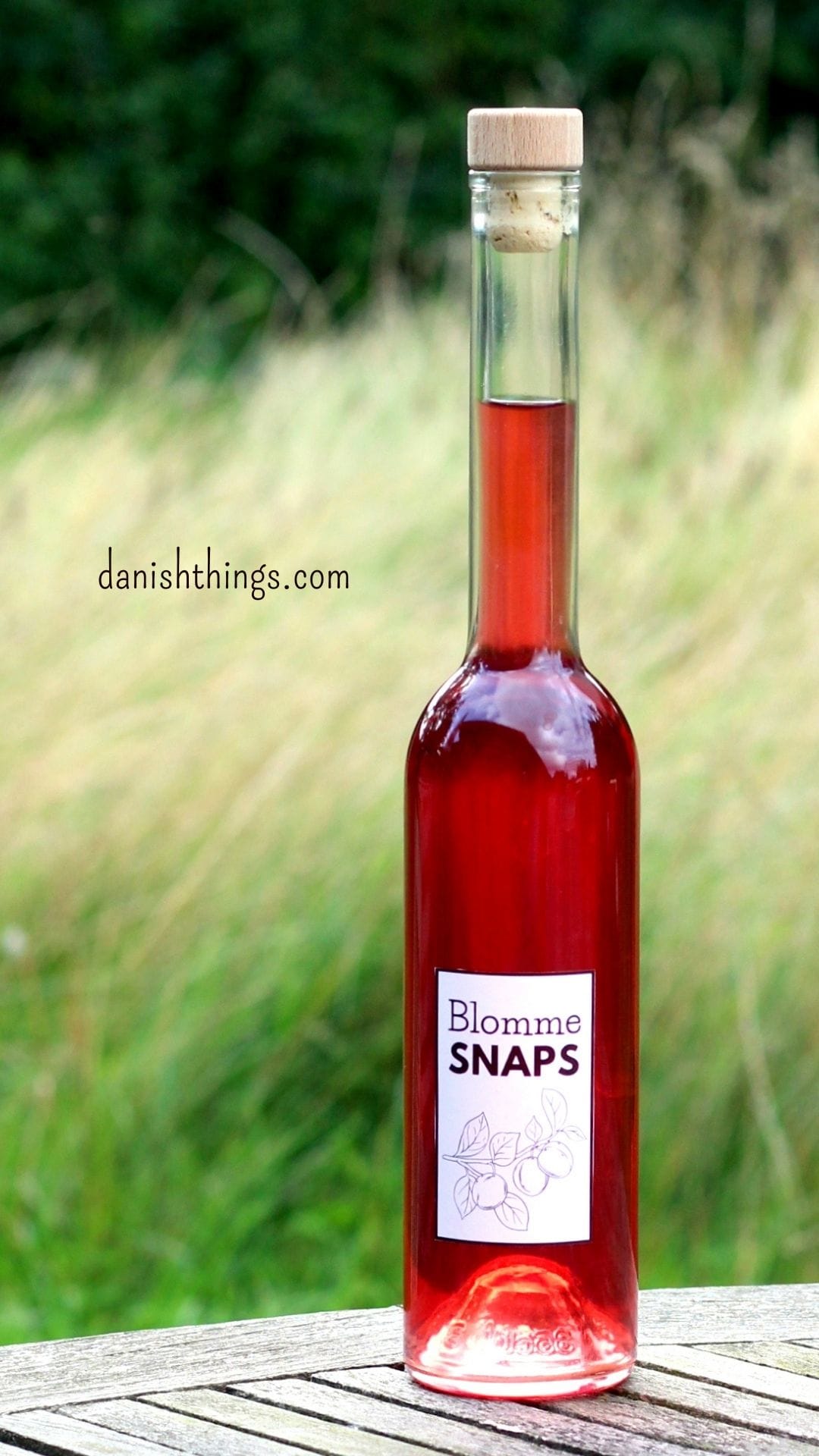 Blommesnaps blommeinfuseret alkohol Danish Things